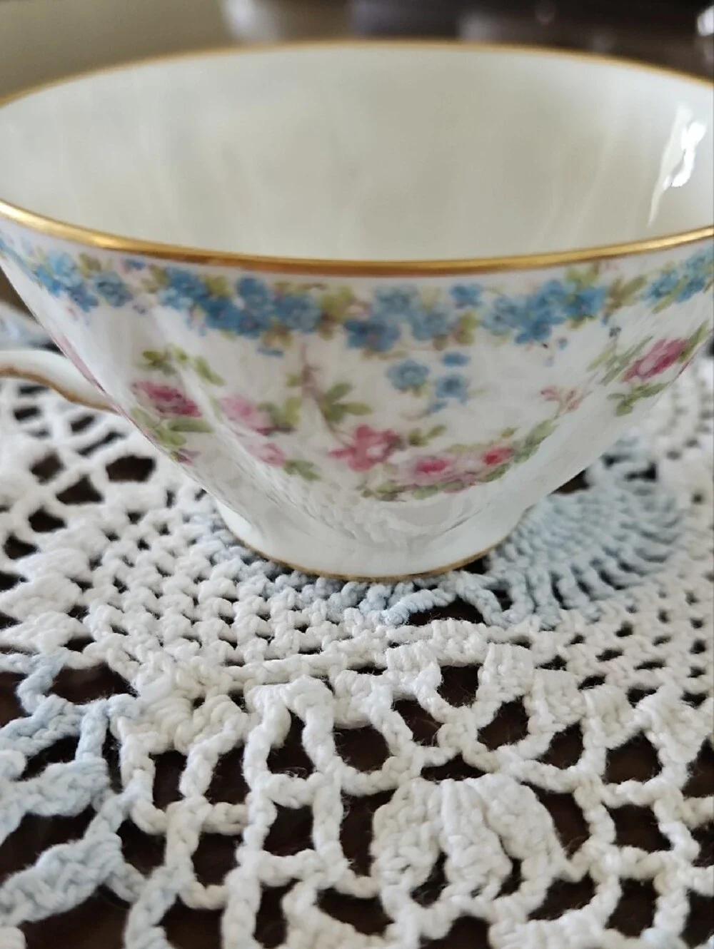 Antique Haviland Porcelain Teacup and Saucer